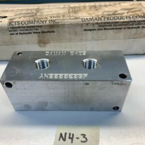 DAMAN 0409 Valve Manifold Block AH0000206P *NEW* Fast Shipping! - Image 1