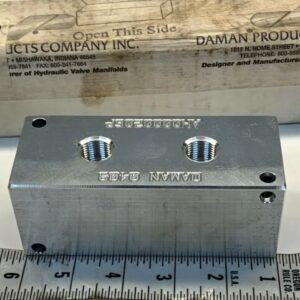 DAMAN 0409 Valve Manifold Block AH0000206P *NEW* Fast Shipping! - Image 4