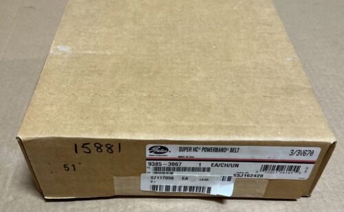 New Gates Super HC Powerband Belt 3/3V670 9385-3067 🇺🇸 Main Image