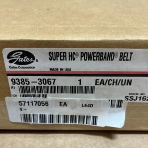 New Gates Super HC Powerband Belt 3/3V670 9385-3067 🇺🇸 - Image 3