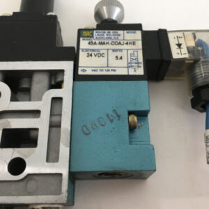 *Lot Of 2 MAC 45A-MAK-DDAJ-4KE Solenoid Valve + Warranty! - Image 2