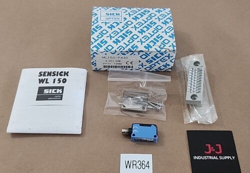 *BRAND NEW* Sick WL150-P430 Photoelectric Sensor 10-30Vdc 0111F + Warranty! Main Image