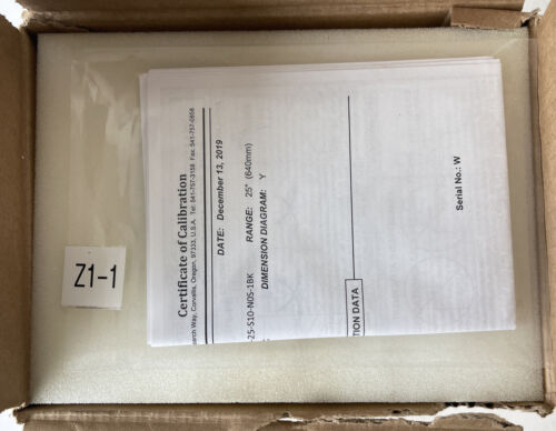 *NEW-Factory Packaging* UniMeasure HX-P420-25-S10-N0S-1BK Analog Position Transd Main Image