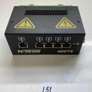 Preowned N-Tron 405TX 5 Port Ethernet Switch Warranty! Fast Shipping! - Image 1