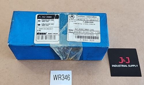 *BRAND NEW* Toolmex 7-886-520 Pinion For Steel Chuck KZ 3560 3860-500 + Warranty Main Image