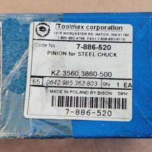*BRAND NEW* Toolmex 7-886-520 Pinion For Steel Chuck KZ 3560 3860-500 + Warranty - Image 10