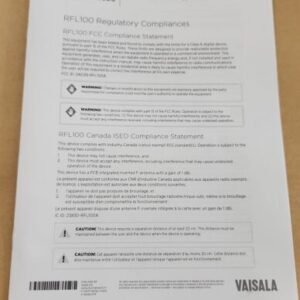 *NEW SURPLUS* Vaisala RFL100 Vainet Data Logger HMP115 Temp/Humidity + Warranty! - Image 6