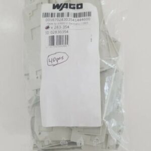 *NEW* LOT OF 40 WAGO 283-354 END/INTERMEDIATE PLATE COVER. 2.5mm THICK - Image 1