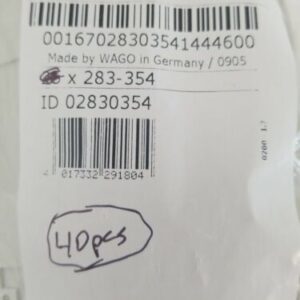 *NEW* LOT OF 40 WAGO 283-354 END/INTERMEDIATE PLATE COVER. 2.5mm THICK - Image 2