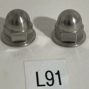 IKA R24-097206 Hex Nut Cap 316SS (Lot Of 2) Fast Shipping! - Image 1