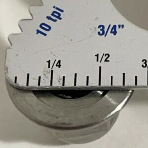 IKA R24-097206 Hex Nut Cap 316SS (Lot Of 2) Fast Shipping! - Image 3