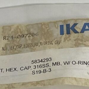 IKA R24-097206 Hex Nut Cap 316SS (Lot Of 2) Fast Shipping! - Image 4