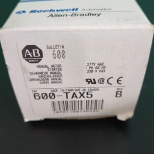 ποΈ Allen Bradley 600-TAX5 Ser B Manual Motor Starter *WARRANTY+ πΊπΈ SHIPPED* - Image 5