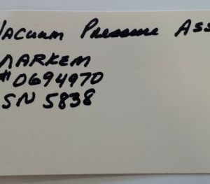 *PREOWNED* Markem 0694970 Vacuum Purger Pressure Controller + Warranty! - Image 8