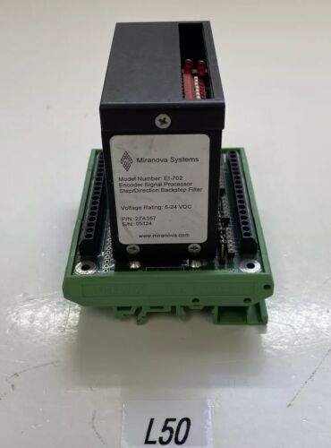 Preowned MIRANOVA SYSTEMS EI702 P/N 27A357 Warranty Fast Shipping Main Image