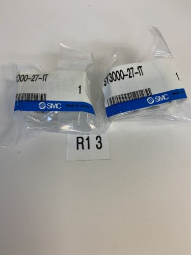 New SMC SY3000-27-1T Manifold / Subplate / Base(Lot Of 2) Fast Shipping! Main Image