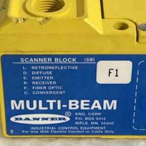 Banner F1 Multi-Beam Scanner Block Fast Shipping!+ Warranty - Image 2