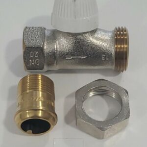 *NEW* Honeywell V2040DSL20 3/4" Thermostatic Valve Straight FE + Warranty! - Image 1