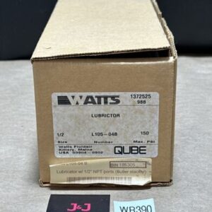 NEW IN BOX Watts Fluidair Lubricator L105-04B 1/2” 150PSI | FAST SHIP & WARRANTY - Image 1