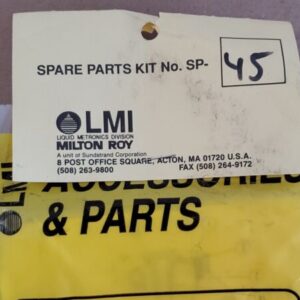 *BRAND NEW SEALED* LMI Milton Roy SP-45 Spare Parts Pump Kit LI22-45 + Warranty! - Image 2