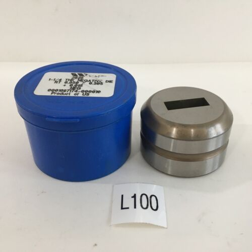 WILSON TOOL 2026 1-1/4 THK NEGATIVE DIE RT .305 X .850 RT + .015 *Warranty* Main Image