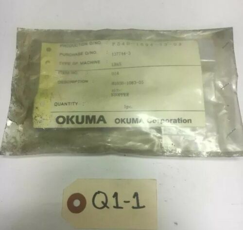 Okuma H1020-1083-05 Stopper For LR45 Machine Warranty! Fast Shipping! Main Image
