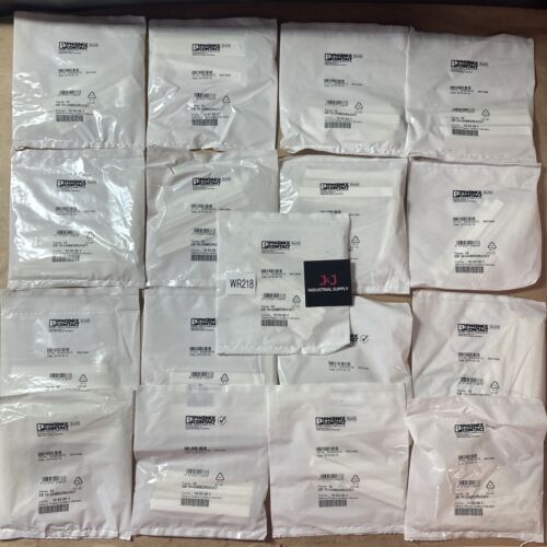 (17) NEW SEALED- 10/Bag Phoenix Contact 1053001 / 10-53-00-1 Marker Strip (170) Main Image