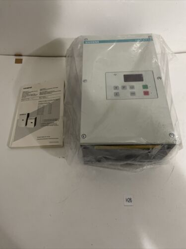 New Siemens SIMOVERT Motor Inverter Drive 6SE2103-1AA02 220/240v Warranty Main Image