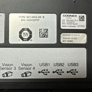 COGNEX VisionView VV700-00 7" Touchscreen Operator Interface Panel 828-0019-1R - Image 9