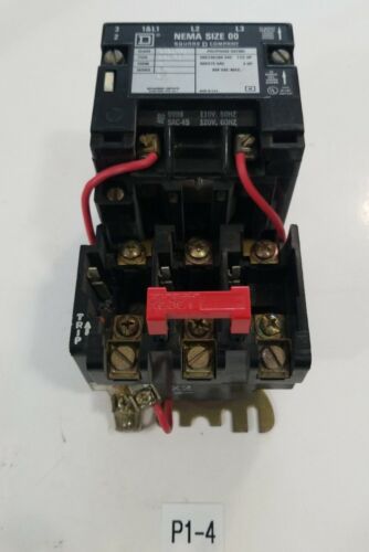 *NEW NO BOX* Square D SAO 12 Starter 3P 200/230/380VAC 1.5 HP 400/575VAC 2HP Main Image