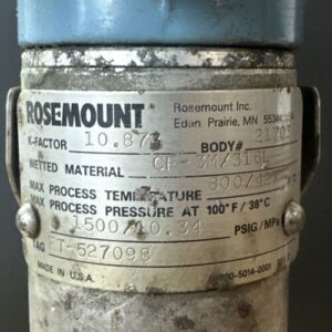 PREOWNED + WARRANTY- Rosemount Vortex 8800A W030SA3E1D1 Flow Meter || FAST SHIP! - Image 8