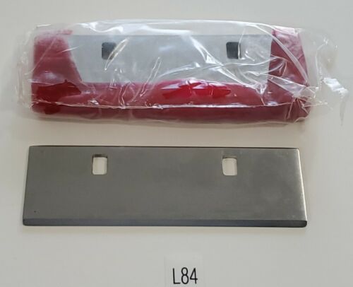 *NEW* BAG OF 5 Cutting Chopper Blade Inserts 2" x 6-1/8" x 1/8" 2 Hole Mounts Main Image