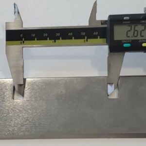 *NEW* BAG OF 5 Cutting Chopper Blade Inserts 2" x 6-1/8" x 1/8" 2 Hole Mounts - Image 11