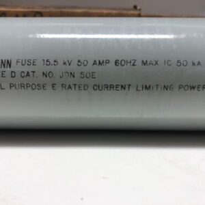 BUSSMAN FUSE 15.5KV 50AMP 60HZ MAX MTG. SIZE D CAT# JDN 50E 19" LONG - Image 3