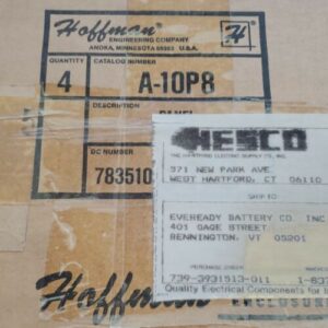 *NEW* LOT OF 3 BOXES OF 4 (12) Hoffman A-10P8 Enclosure Panels + Warranty! - Image 3