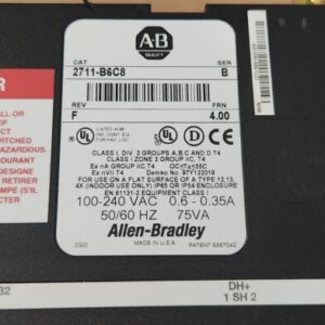 *PREOWNED* Allen-Bradley 2711-B6C8 Ser B Panelview 600 Rev F FRN 4.00 + Warranty - Image 9