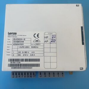 *PARTS/REPAIR* Lenze EVD533–E 45444320 DC Drive Speed Controller 2-Output 🇺🇸 - Image 3