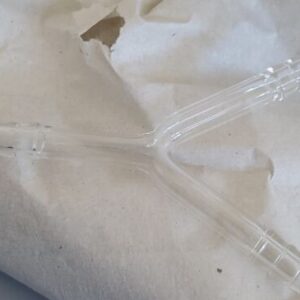 *NEW* LOT OF 3 Chemglass CG-4023-01 Y Shaped Connecting Tube 8mm O.D. + Warranty - Image 6