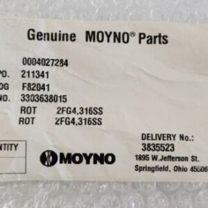 *NEW SURPLUS* Genuine Moyno F82041 Large Pump Rotor 2FG4 316SS + Warranty! - Image 9