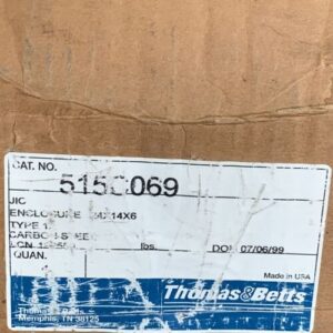 Thomas & Betts Steel Box UL. Type 12 K-1759 Cat. No. 515C069 New No Box See Dec) - Image 10
