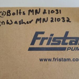 *NEW* Fristam Pumps [2] MN21031 Rotor/Impeller Bolts & [2] MN21032 Bolt Washers - Image 8