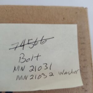 *NEW* Fristam Pumps [2] MN21031 Rotor/Impeller Bolts & [2] MN21032 Bolt Washers - Image 9