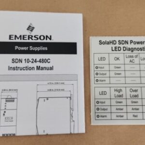 *BRAND NEW* Emeron Sola SDN 10-24-480C Power Supply 380-480Vac 3~Ph + Warranty! - Image 9