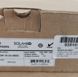*BRAND NEW* Emeron Sola SDN 10-24-480C Power Supply 380-480Vac 3~Ph + Warranty! - Image 11