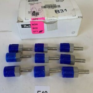 NEW LOT OF 9 PARKER Male Adapter 4MA4N-316 Fast Shipping! - Image 1