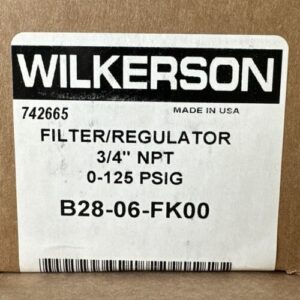 BRAND NEW IN BOX- WILKERSON B28-06-FK00B Filter-Air Regulator || FAST SHIPPED! - Image 2