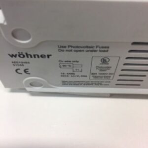 Wohner AES 10x85 Fuse Holder 32A 1500V (qty 2) *Fast Shipping* Warranty! - Image 4
