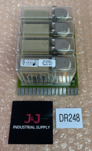 PREOWNED- ARBURG Relay Circuit Board 448A SN77981 || FAST SHIPPED 🇺🇸 WARRANTY Main Image