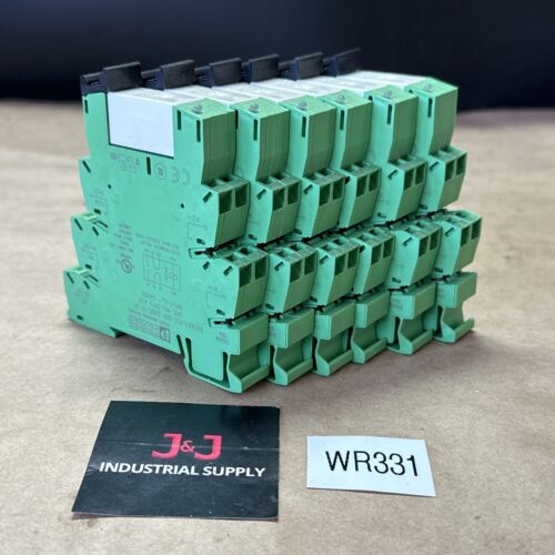 (6) NEW- Phoenix PLC-BSP-24DC/21-21 2912439 Contact Block 24V & Relay 2961192 Main Image