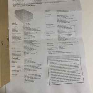 Astec MP6-3O-NNE-00 MVP Series Fast Shipping!~Warranty~ - Image 6